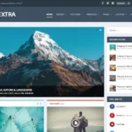 how to customize EXTRA theme